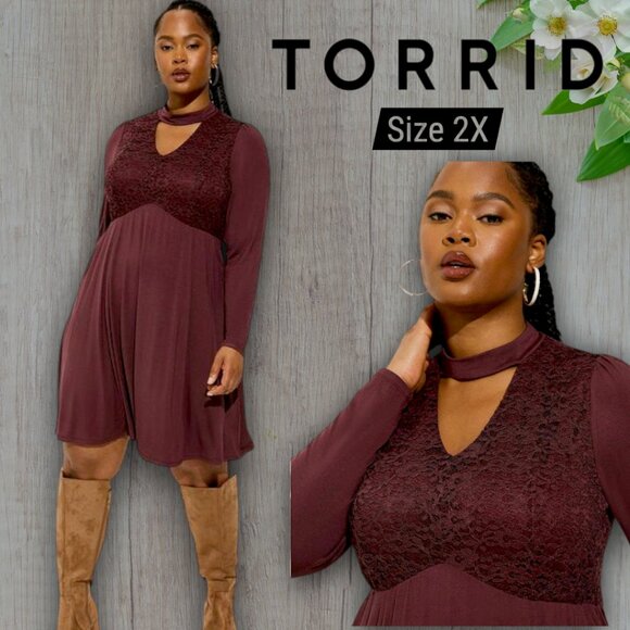 PLUS DRESS 2X - Picture 1 of 6